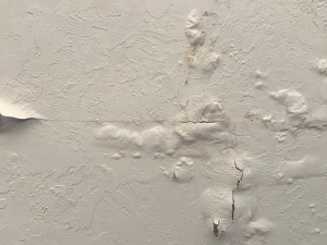 Water damage on the ceiling of a Raleigh home
