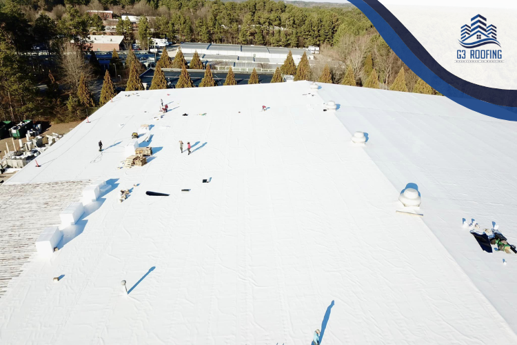 clayton commercial roofing services from G3 Roofing
