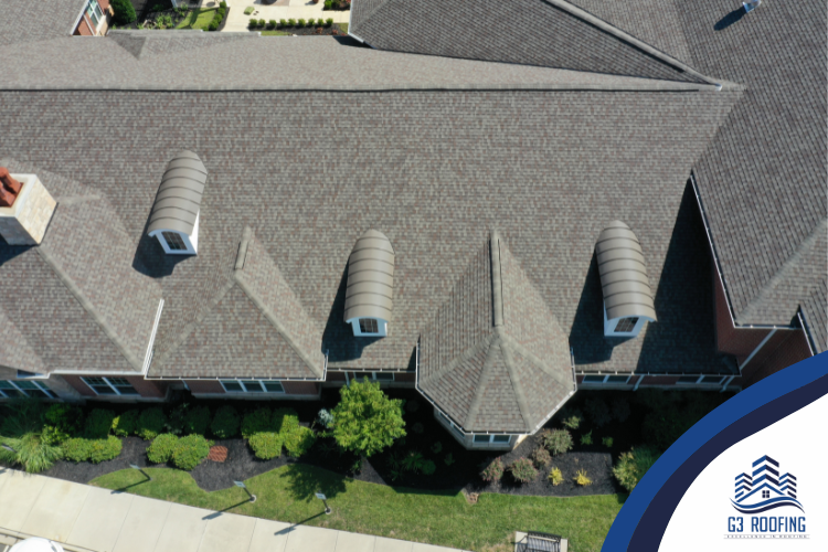 A green roof installation in progress in Clayton, demonstrating the practical application of sustainable roofing practices by expert roofers.