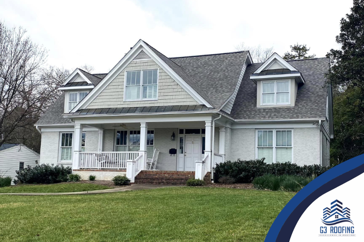 Innovative hail-resistant roofing installation by G3 Roofing in Morrisville.