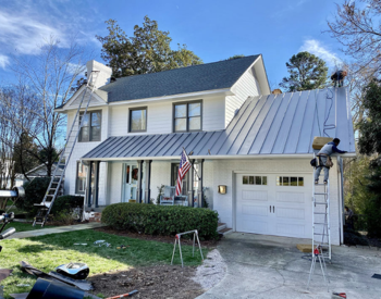 Professional energy-efficient roof installation by G3 Roofing in Garner.