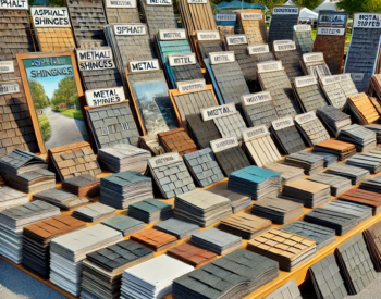 Various roofing materials available in Morrisville, NC