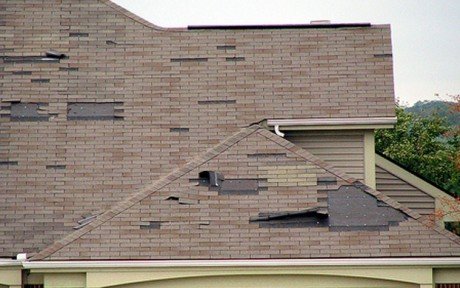 Roof storm damage repair Wake County